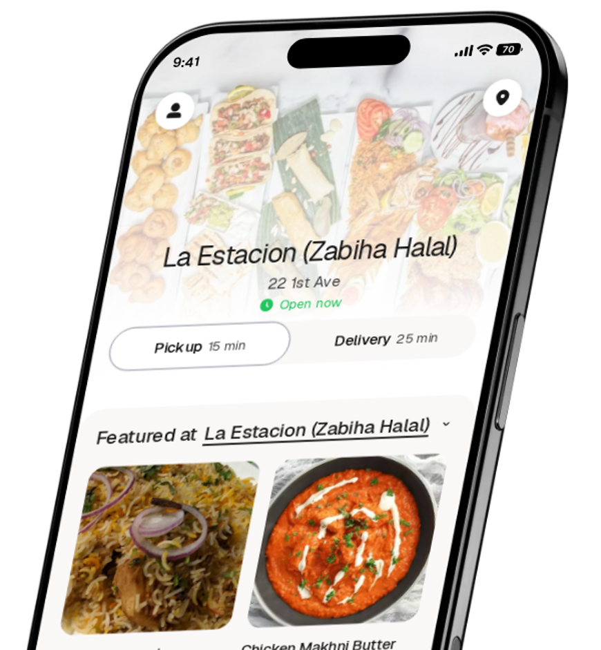 La Estacion (Zabiha Halal) app preview