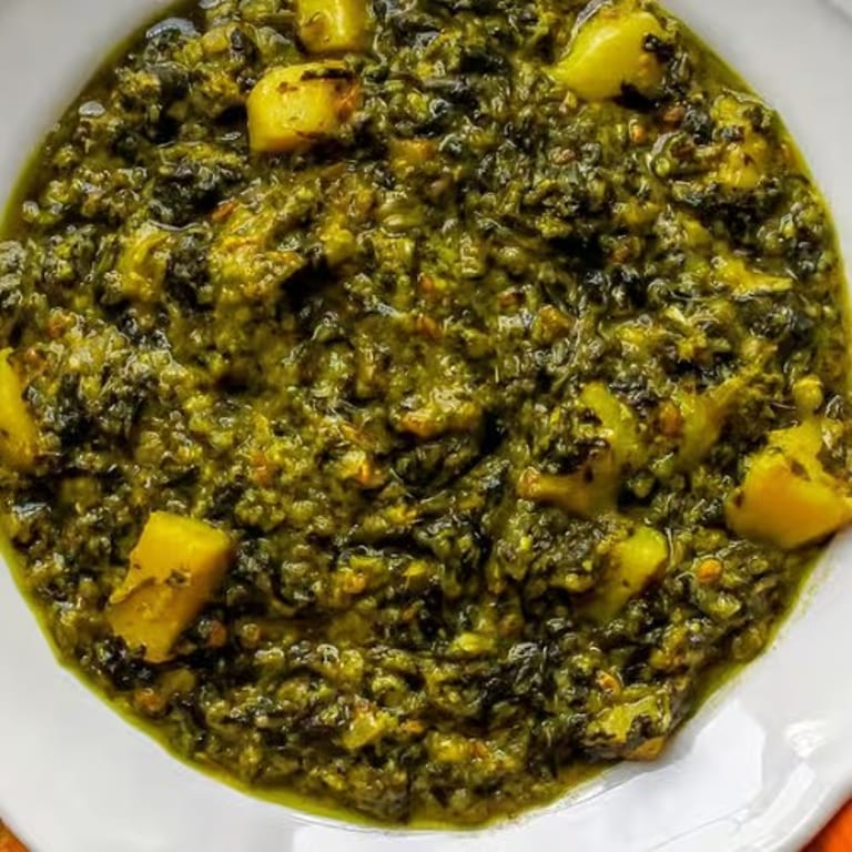 Delicious Aloo Palak Awaits