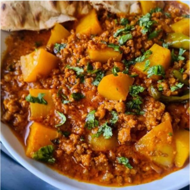 Aloo Keema.