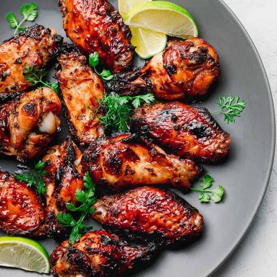 BBQ Chicken Wings(half Tray).