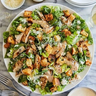 Caesar Salad with Chicken(half Tray)